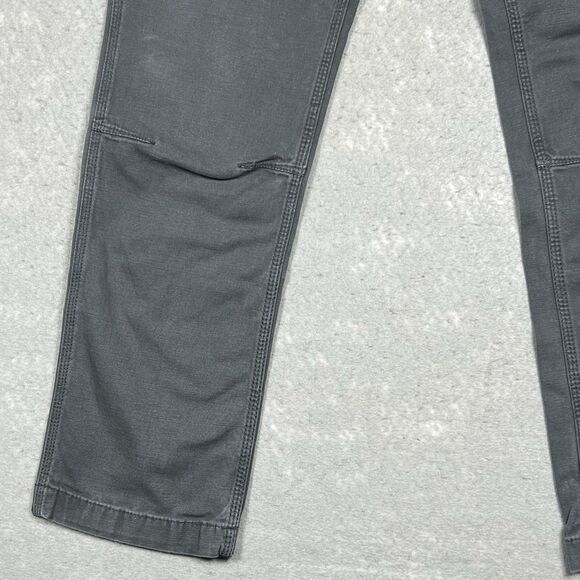 Carhartt Relaxed Rugged Flex Carpenter Work Pants Mens SZ 33x32 Gray 103279 GVL - Picture 4 of 9